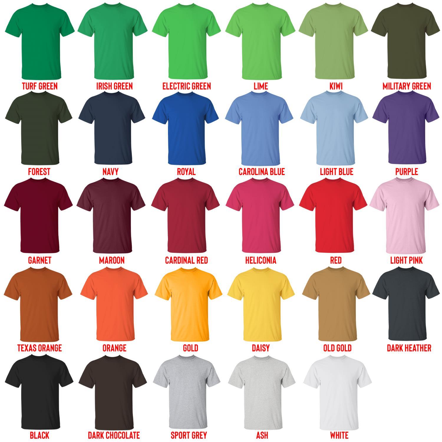 t shirt color chart - Kengan Ashura Merch