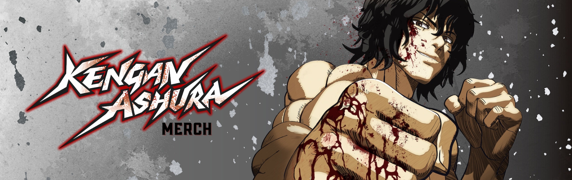 Kengan Ashura Merch Banner - Kengan Ashura Merch