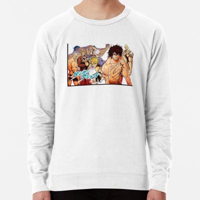 ssrcolightweight sweatshirtmensfafafaca443f4786frontsquare productx1000 bgf8f8f8 46 - Kengan Ashura Merch
